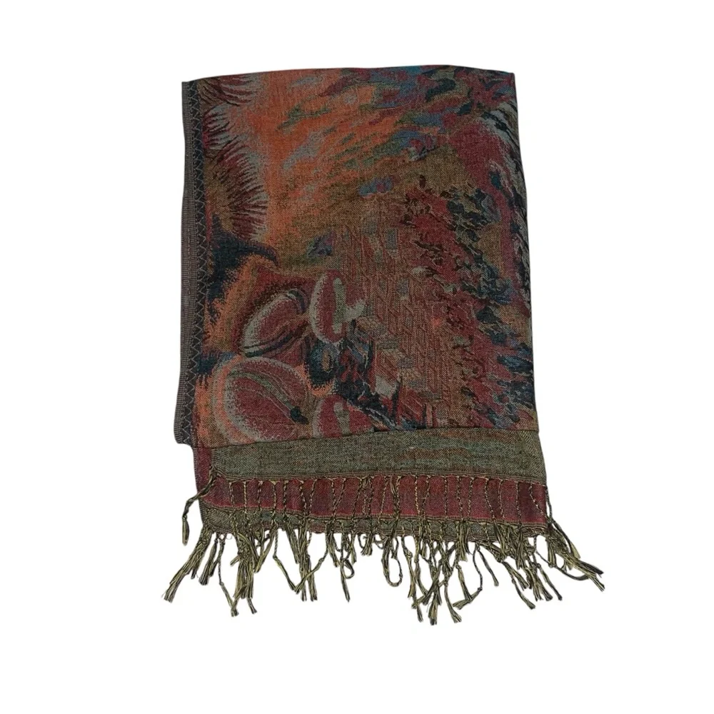 Elegant Multicolor Scarf